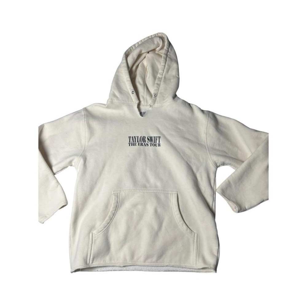Taylor Swift The Eras Tour Hoodie Cream Small